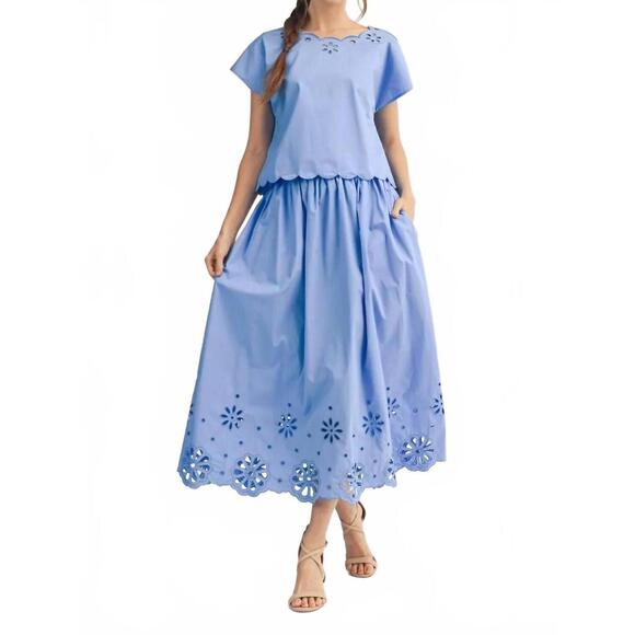 JODIFL Dresses & Skirts - NEW JODIFL i will 2 piece set in blue